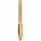 Ekena Millwork Eugene Smooth Timber Gable Bracket, Western Red Cedar, 36"W x 18"H x 1 1/2"D x 5 1/2"F, 12/12 Pitch GBW036X18X0206EUG00SWR - alternate 2